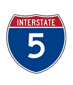 I-5 sign